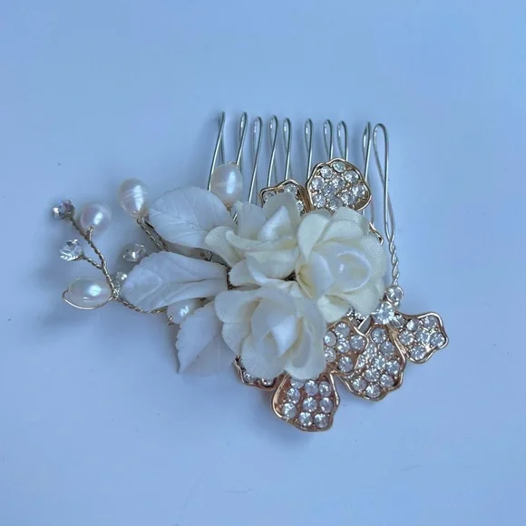BHLDN Rhinestone Hair Comb BHDLN | Accessories | Bhldn Justin Taylor Silvestre Hair  main image 2